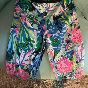 EUC Lilly Pulitzer Luxeletic Leggings Sz Small